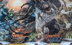 Mirroden Besieged & Scars of Mirroden MTG Promo Poster Set - Magic The Gathering - Image 1
