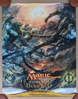 Mirroden Besieged & Scars of Mirroden MTG Promo Poster Set - Magic The Gathering - Image 2
