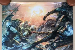 Mirroden Besieged & Scars of Mirroden MTG Promo Poster Set - Magic The Gathering - Image 3