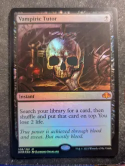 Vampiric Tutor - Foil - Dominaria Remastered (MTG) - Image 1