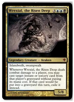 MTG Wrexial, the Risen Deep - Worldwake Moderately Played English - Image 1