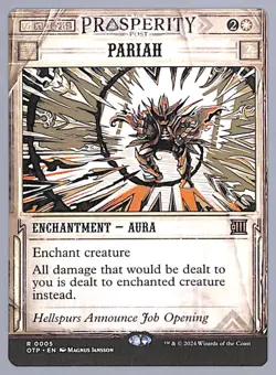 Pariah - 5 - Outlaws of Thunder Junction: Breaking News (OTP) MTG - Image 1