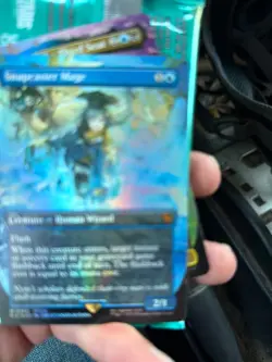 Snapcaster Mage (Borderless) (Chocobo Track Foil) Commander: Final Fantasy Foil - Image 2