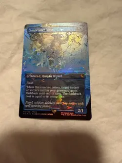 Snapcaster Mage (Borderless) (Chocobo Track Foil) Commander: Final Fantasy Foil - Image 4