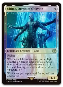 Ultima, Origin of Oblivion #2 (Foil) (NM) Final Fantasy FIN Magic MTG - Image 1