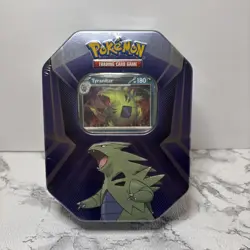 Pokemon TCG Tyranitar Triple Whammy Collector's Tin - Image 1