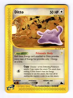 Ditto Skyridge #051 (2003) Common NM Pokemon - Image 1