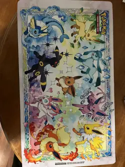 Pokemon TCG Prismatic Playmat From UPC Eeveeolutions used - Image 1