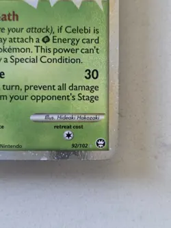Celebi (Prime) - 92/102 - Pokemon Triumphant Ultra Rare. Nm/Scratch Free Tcg - Image 3