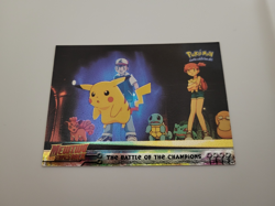 Topps Pokemon #25 Battle of Champions, Raised Holo/Foil, Mewtwo Strikes Back, NM - Image 1