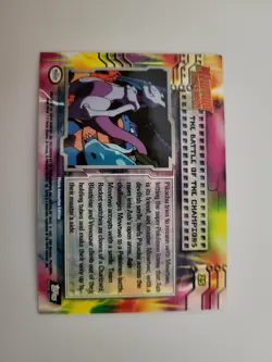 Topps Pokemon #25 Battle of Champions, Raised Holo/Foil, Mewtwo Strikes Back, NM - Image 3