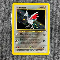 Vintage Pokemon - Neo Genesis - Skarmory - 13/111 Holo - Near Mint Holo Rare - Image 1