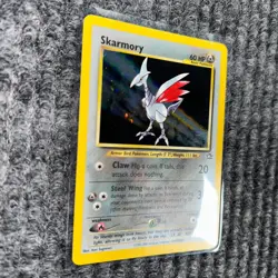 Vintage Pokemon - Neo Genesis - Skarmory - 13/111 Holo - Near Mint Holo Rare - Image 3