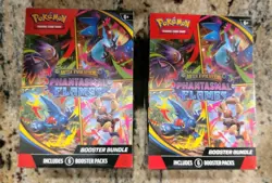 🔥🔥 Lot of 2 Pokemon Phantasmal Flames Booster Bundles - New & Sealed RTS - Image 1