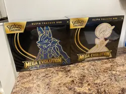 Pokemon TCG Mega Evolution Gardevoir & Lucario ETB - In Hand Ready To Ship - Image 1