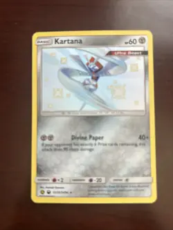 2019 Pokemon TCG Kartana Hidden Fates SV33/SV94 Holo Shiny Holo Rare *Mint* - Image 1