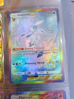 Pokemon Pocket TCG Custom Eeveelution Set 6 (Eevee + 5) 💧❄🔥🍃👁 All Foil!! - Image 2