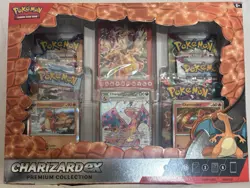 Pokemon TCG: Charizard ex Premium Collection Box - 6 Packs 820650873232 - Image 1