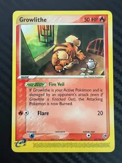 Pokemon TCG Sandstorm 65/100 Growlithe Common VLP - Image 1