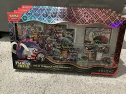 Pokemon TCG Paldean Fates Great Tusk Premium Collection Factory Sealed Box - Image 2
