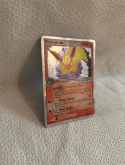 POKEMON EX DELTA SPECIES FLAREON #5 HOLO FOIL RARE - Image 3