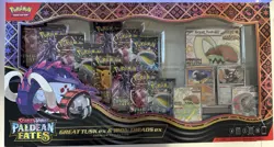 Pokemon TCG Paldean Fates Great Tusk Premium Collection Factory Sealed Box - Image 1