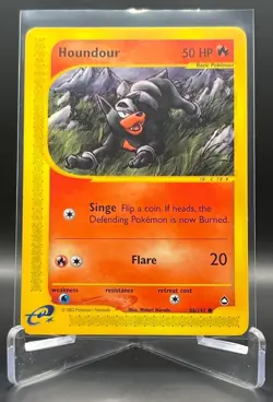 Pokemon TCG Aquapolis HOUNDOUR Regular, Common - 86/147 - Image 1