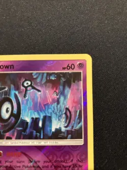 Pokemon TCG Unown Sun & Moon - Lost Thunder 91/214 Reverse Holo Rare NM - Image 4
