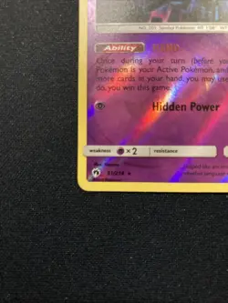 Pokemon TCG Unown Sun & Moon - Lost Thunder 91/214 Reverse Holo Rare NM - Image 5