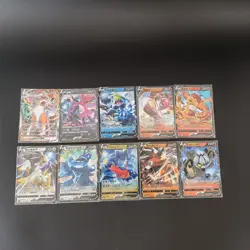 10pc Pokemon TCG Chinese lot of 10 Origin Forme Dialga Arceus Garchomp LP - Image 1