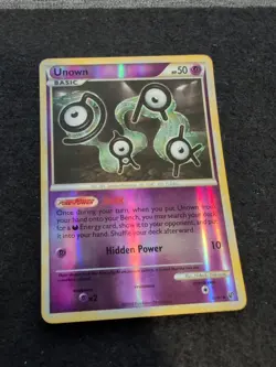 Unown - 40/90 - Reverse Holo - HGSS - Undaunted - Pokemon - Image 2