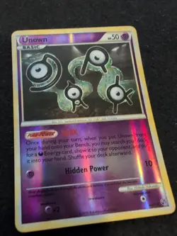 Unown - 40/90 - Reverse Holo - HGSS - Undaunted - Pokemon - Image 3