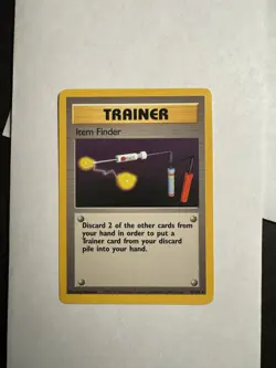 Pokemon TCG Base Set Item Finder 74/102 Regular Rare NM/ M Vintage - Image 1