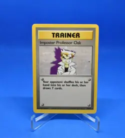 Pokemon - Imposter Professor Oak [73/102] Rare NM Base Set - Image 1