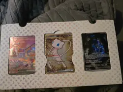 Pokemon 151 UPC Promo Set Mew SVP053 Mew EX 205/165 Mewtwo SVP052 - Image 1