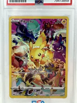 2023 Pokemon SWSH Crown Zenith Pikachu #160/159 PSA 10 - Image 3