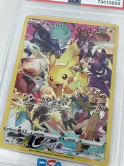 2023 Pokemon SWSH Crown Zenith Pikachu #160/159 PSA 10 - Image 4