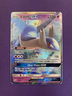 Pokemon TCG Latios GX 78/236 Sm Unified Minds Holo Ultra Rare Near Mint/Mint - Image 1