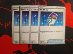 [4x Playset] N's PP Up 153/159 - SV09: Journey Together - Pokemon TCG - Image 1