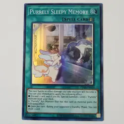 Purrely Sleepy Memory - OP24-EN010 - NM/VLP - Super Rare - Unlimited - Yugioh - Image 1