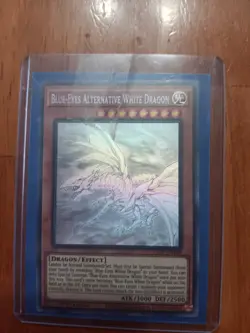 Yu-Gi-Oh Blue-Eyes Alternative White Dragon GFTP-EN129 Ghost Rare 1st Edition - Image 1