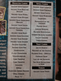 * MACHINE REACTOR STRUCTURE DECK * ANCIENT GEAR (SEALED) (NO BOX) SR03 YUGIOH! - Image 4