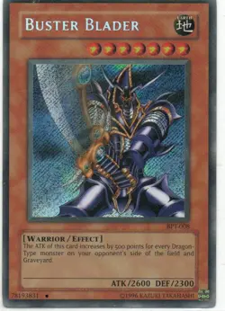 YuGiOh: 2003 Collectors Tin: Unlimited Buster Blader: Lightly Played Condition - Image 1