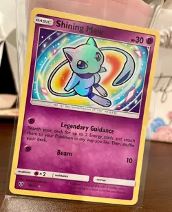 Pokemon TCG Shining Mew 40/73 Card Shiny Shining Legends Holo - Image 1