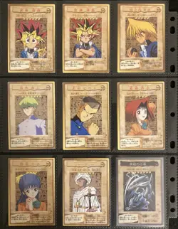 Bandai Yu-Gi-Oh CARD Complete 118+TA1+TA2 120 cards CARDDASS Damaged Toei Japan - Image 1