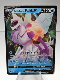 Origin Forme Palkia V 039/189 Ultra Rare Astral Radiance Pokemon Card - Image 1