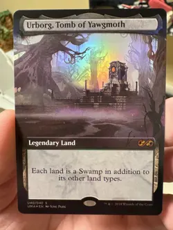 Mtg Urborg Tomb Of Yawgmoth Box Topper Foil Ultimate Masters Nm! - Image 1