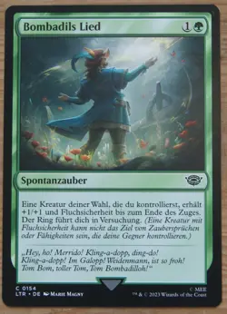 Magic The Gathering Herr der Ringe Bombadils Lied 154 DE - Image 1