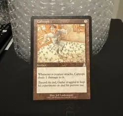 1x Caltrops Magic The Gathering Urza's Destiny Uncommon light play commander edh - Image 1