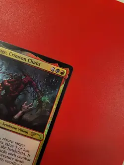 *Foil* Carnage, Crimson Chaos Play Promo. LP or better. MtG. Magic. Spider-Man. - Image 5